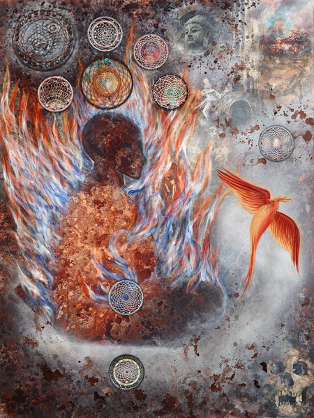 Monk on Fire